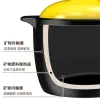Clear pot, anti-dry-burning, high-grade authentic ceramic pot, soup pot, soup pot, stewing pot, large-capacity deep-mouthed clay pot details Picture
